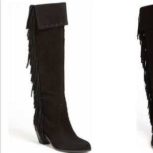 Sam Edelman Louella Tall Fringe Boot